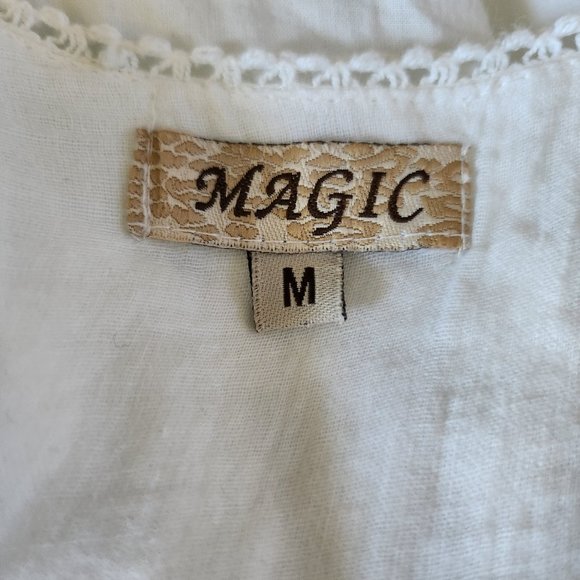 White Lace Summer Dress - Picture 12 of 14